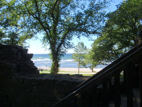 Visby city wall/fortress.